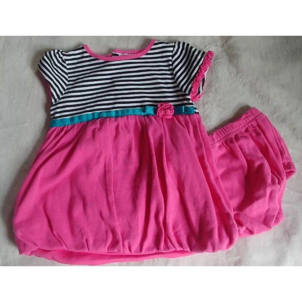 dress 18 months Girls Baby Essentials blouse and bottoms 2 piece outfit infant